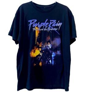 The Prince Estate Official & Approved Purple Rain T-shirt XL‌